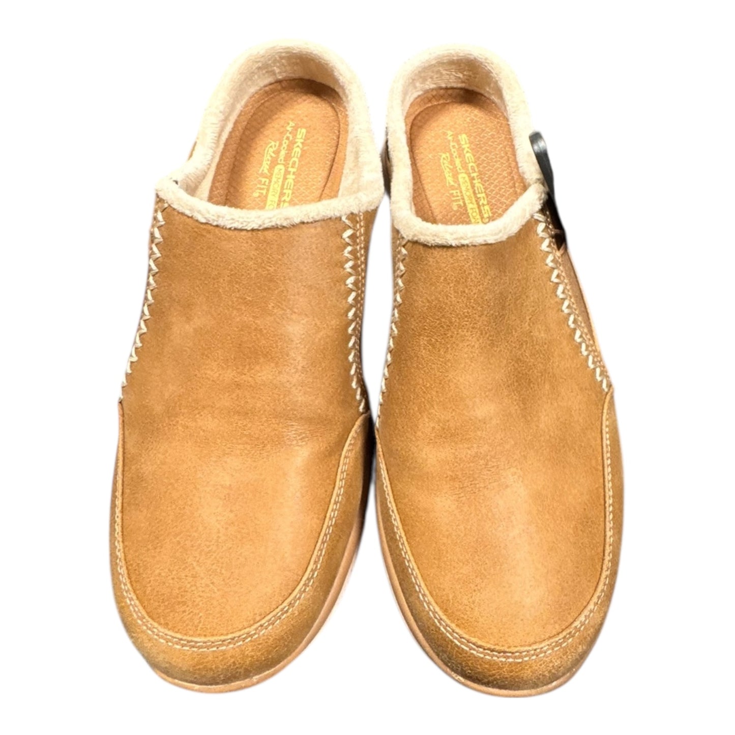 Shoes Flats By Skechers In Tan, Size:10