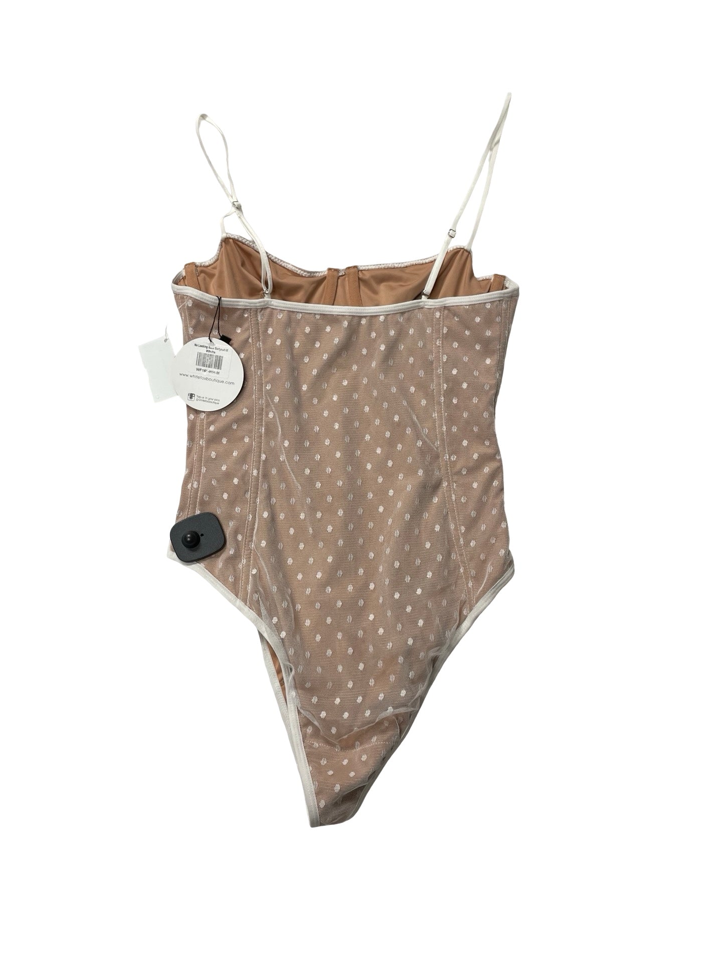 Top Sleeveless By White Fox In Brown & White, Size:M