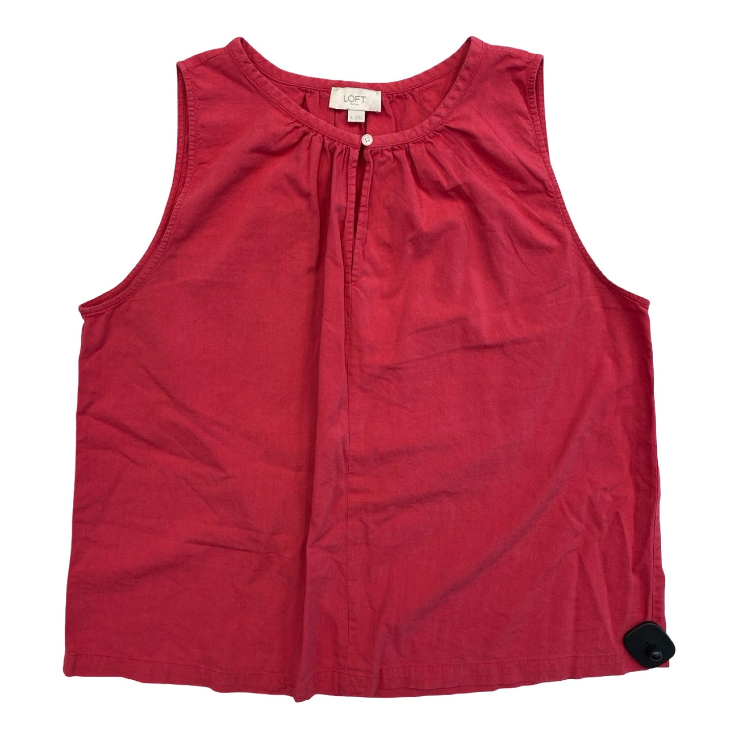 Top Sleeveless By Loft In Red, Size:Xl