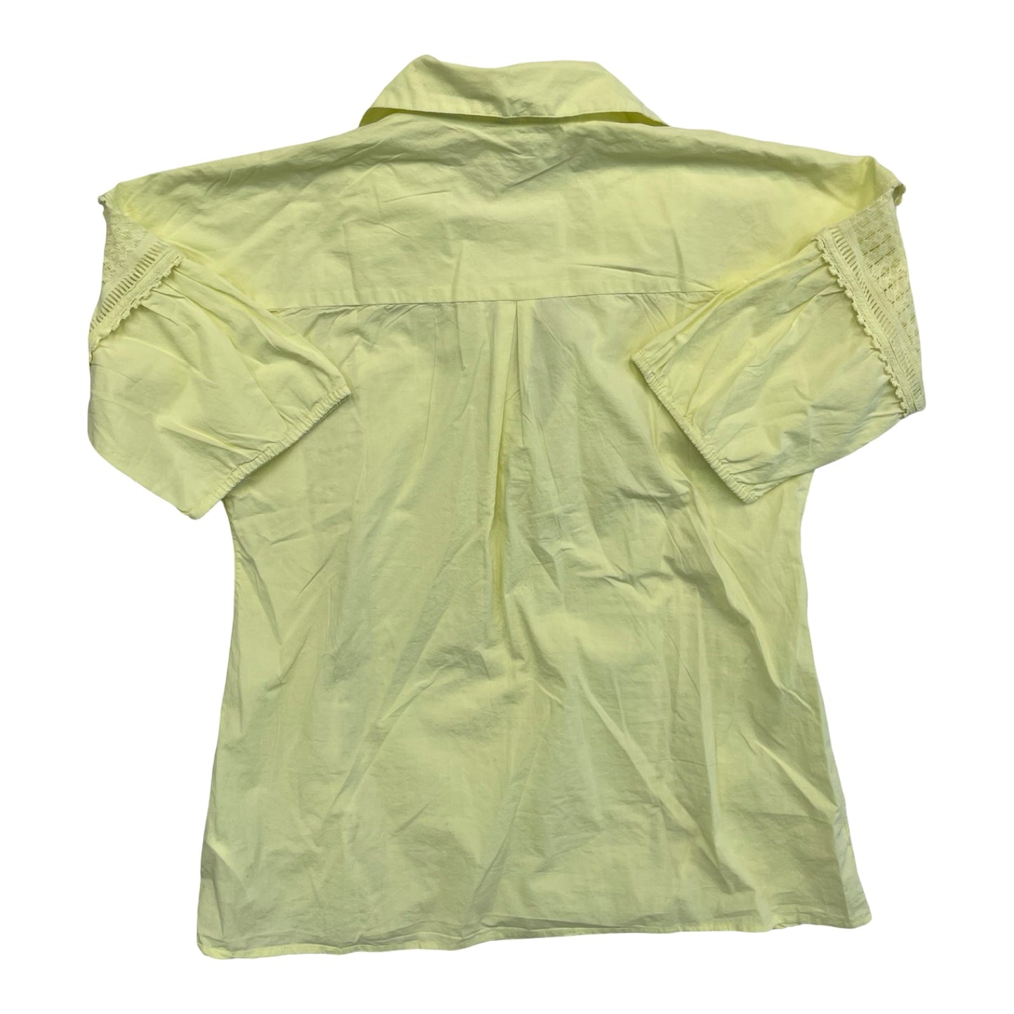 Top Ss By Anthropologie In Yellow, Size:S