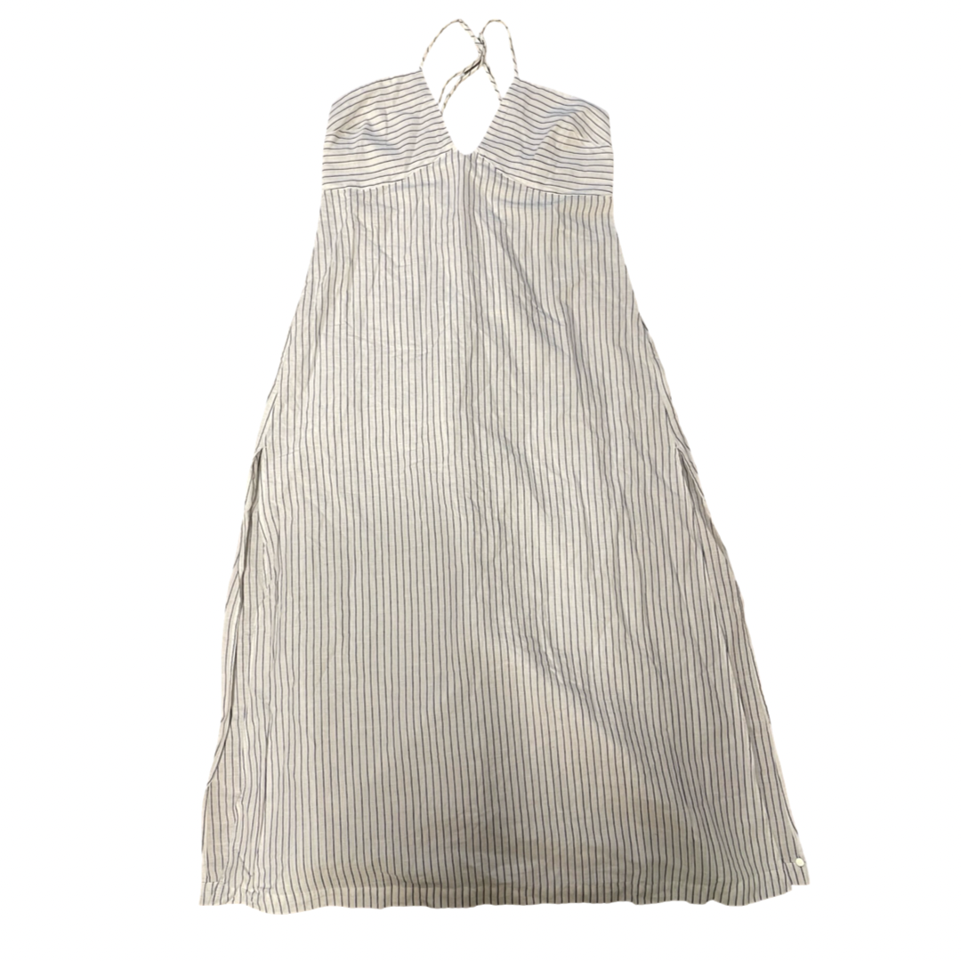 Dress Casual Maxi By J. Crew In Striped Pattern, Size:L