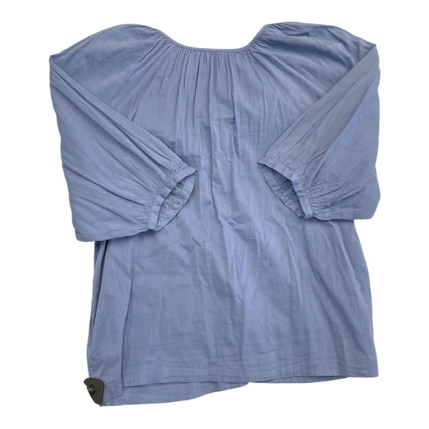 Top 3/4 Sleeve By Lc Lauren Conrad In Blue, Size:M
