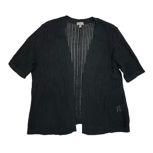 Sweater Ss By Style And Company In Black, Size:Xxl