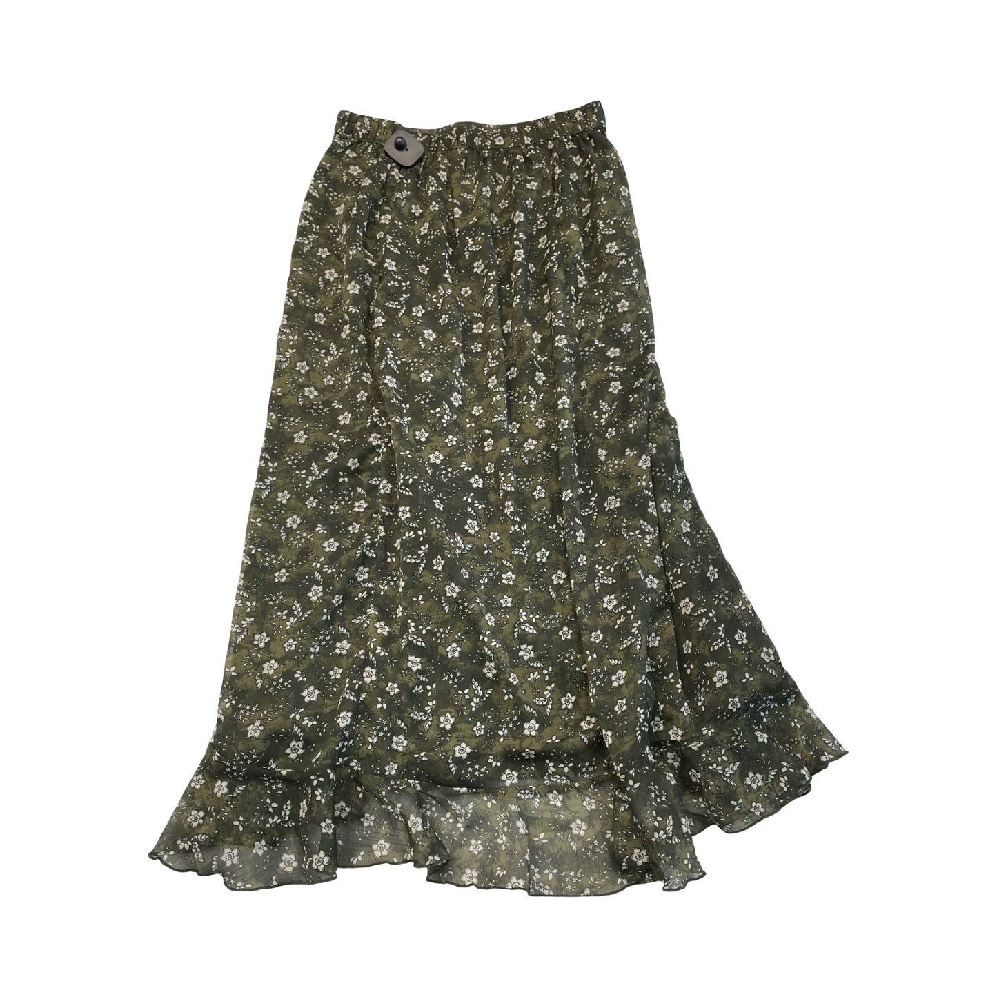Skirt Midi By Old Navy In Green, Size:M