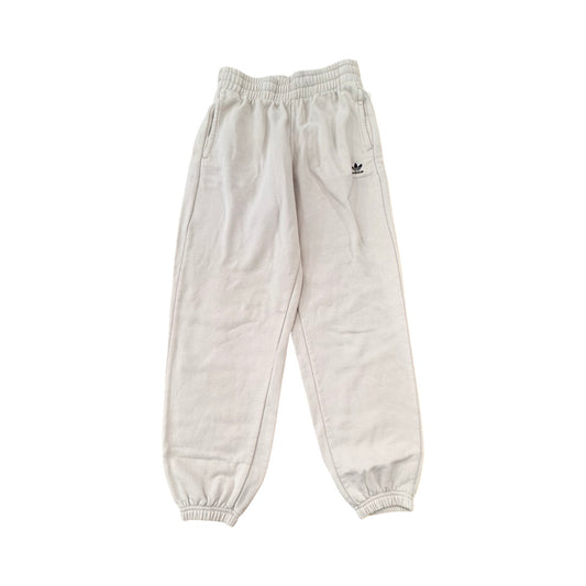 Athletic Sweat Pants By Adidas In Cream, Size:S