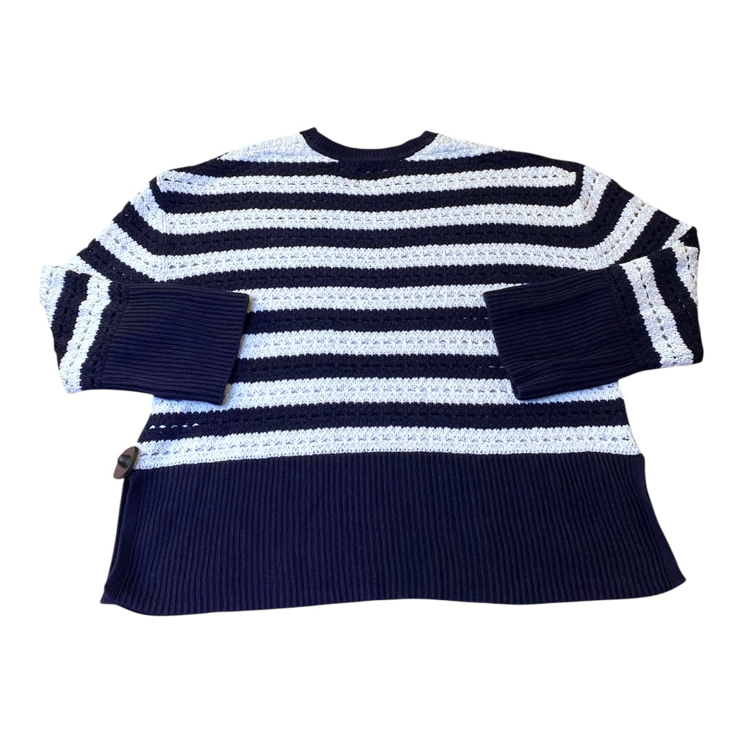 Sweater By Gap In Blue & White, Size:L