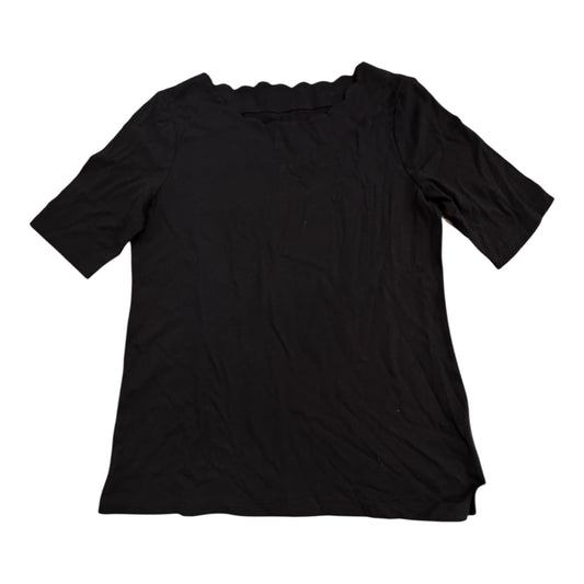 Top Ss By Talbots In Black, Size:Sp