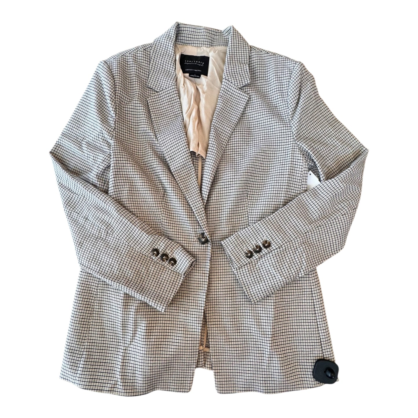 Blazer By Sanctuary In Black & Tan, Size:M