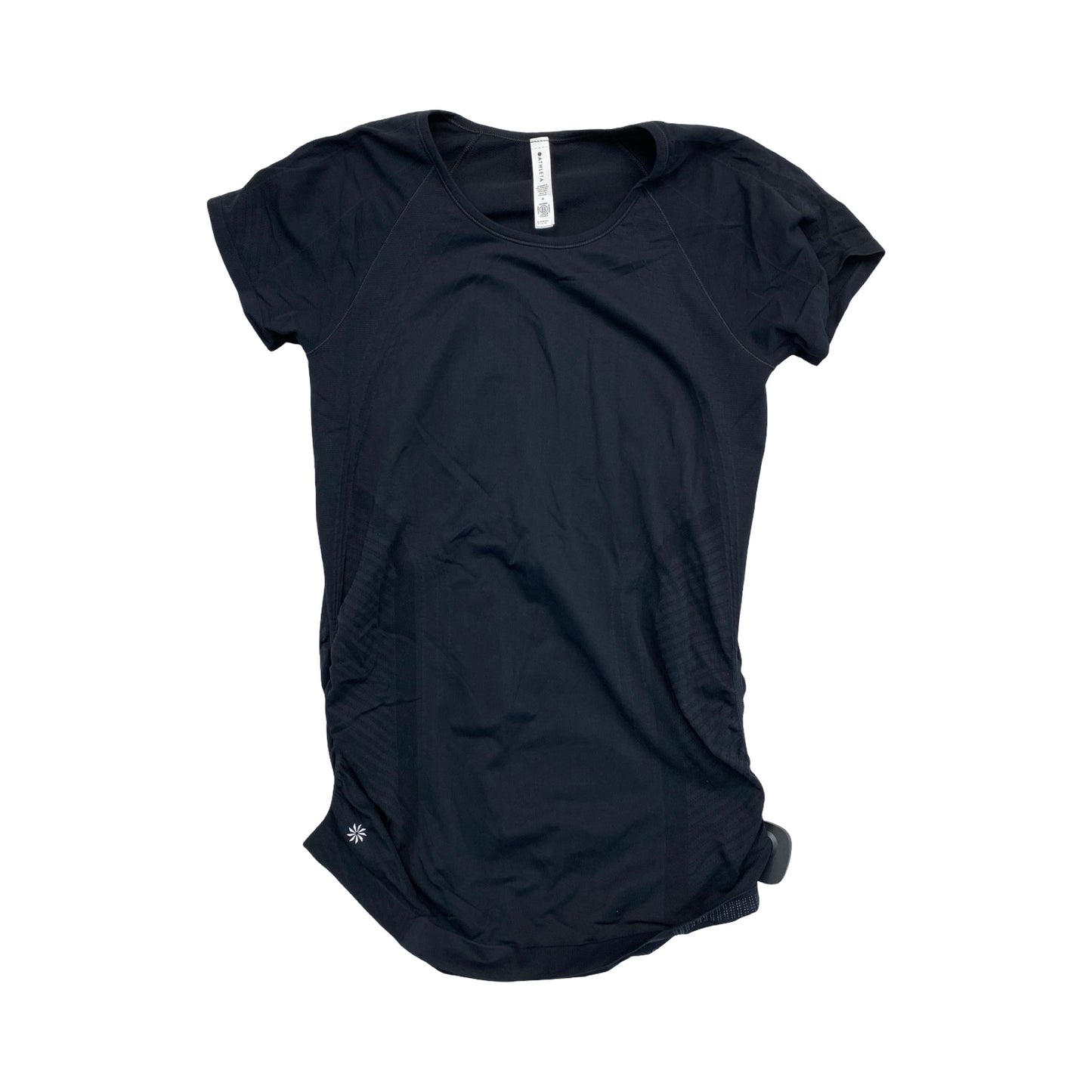 Athletic Top Ss By Athleta In Black, Size:M