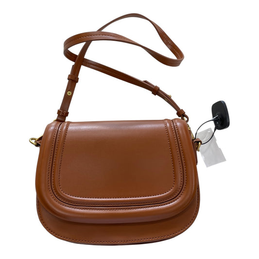 Handbag By Zara In Brown, Size:Small