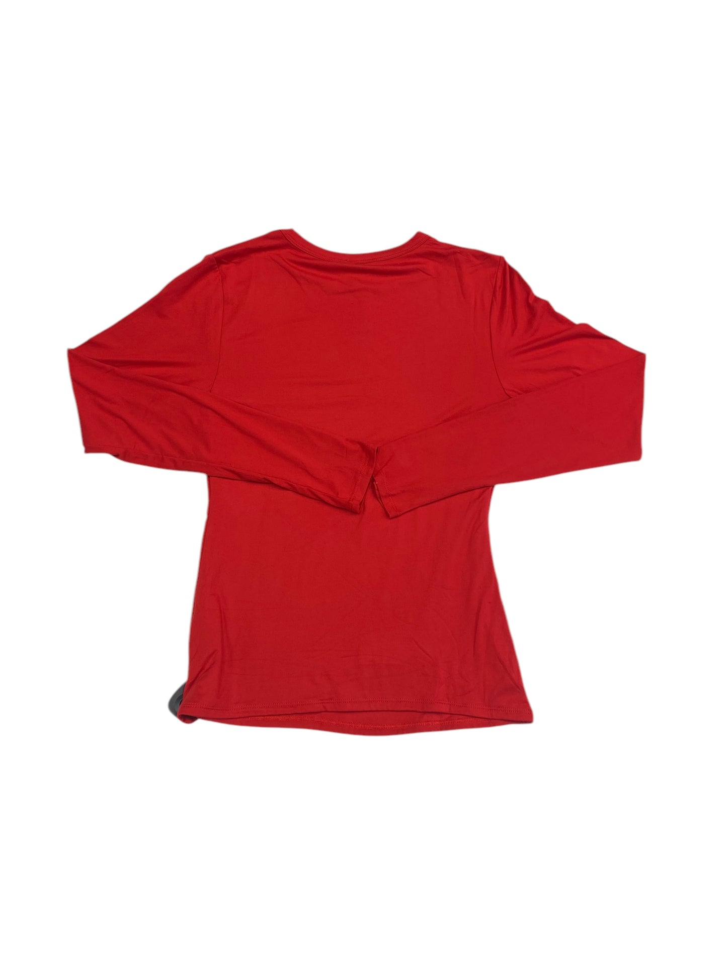 Top Ls By naked wardobe - In Red, Size:Xl