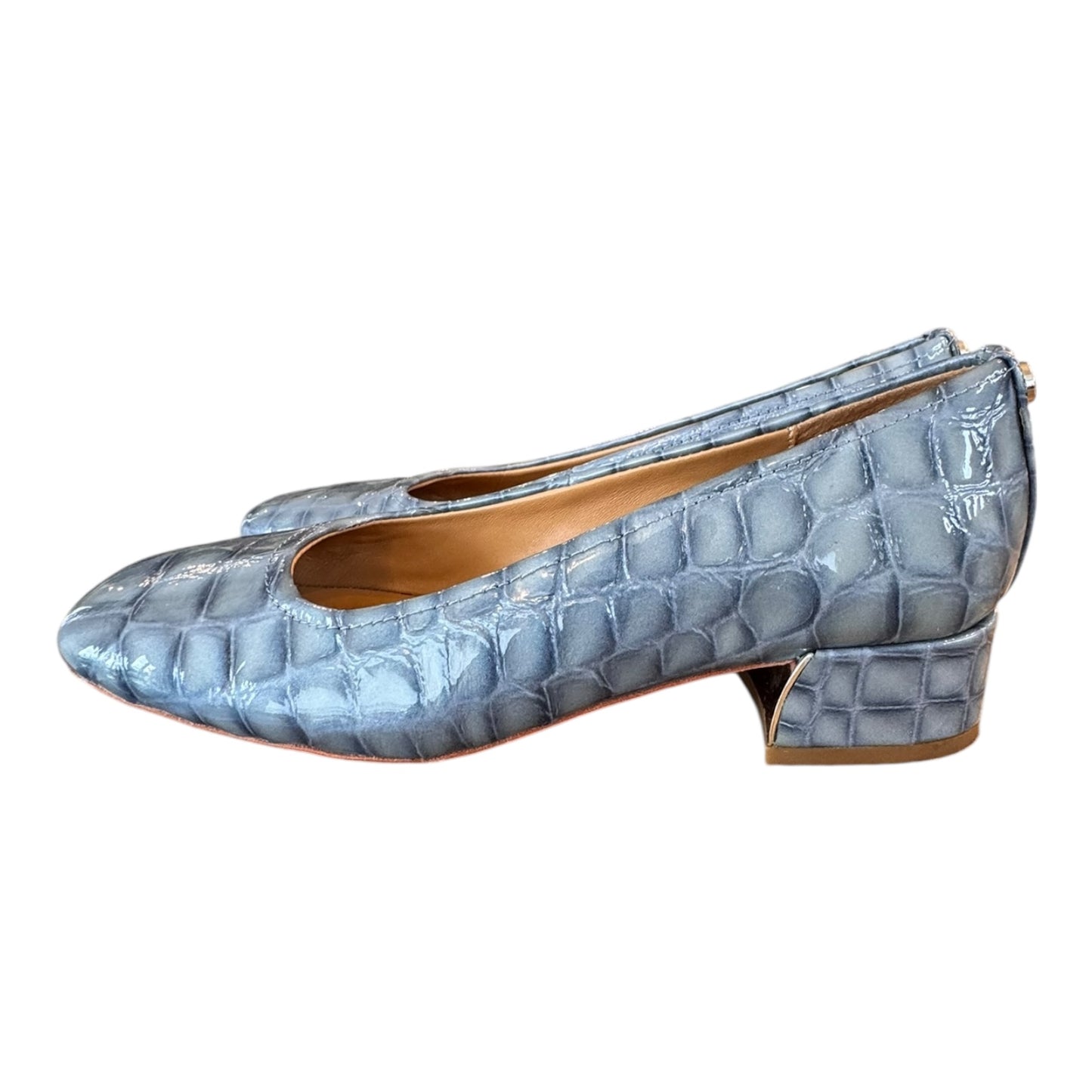 Shoes Heels Block By Donald Pliner In Blue, Size:6