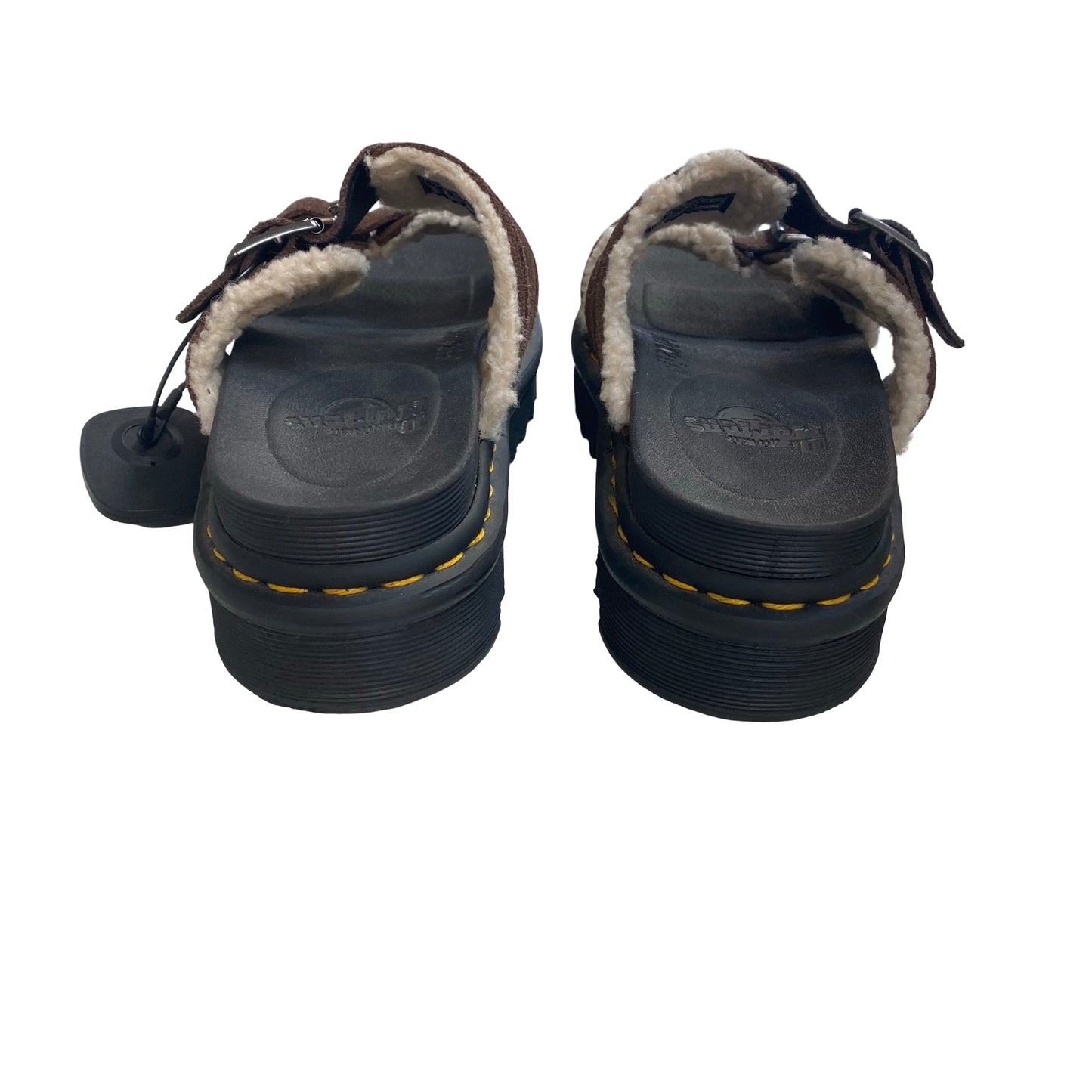 Sandals Designer By Dr Martens In Brown, Size:9