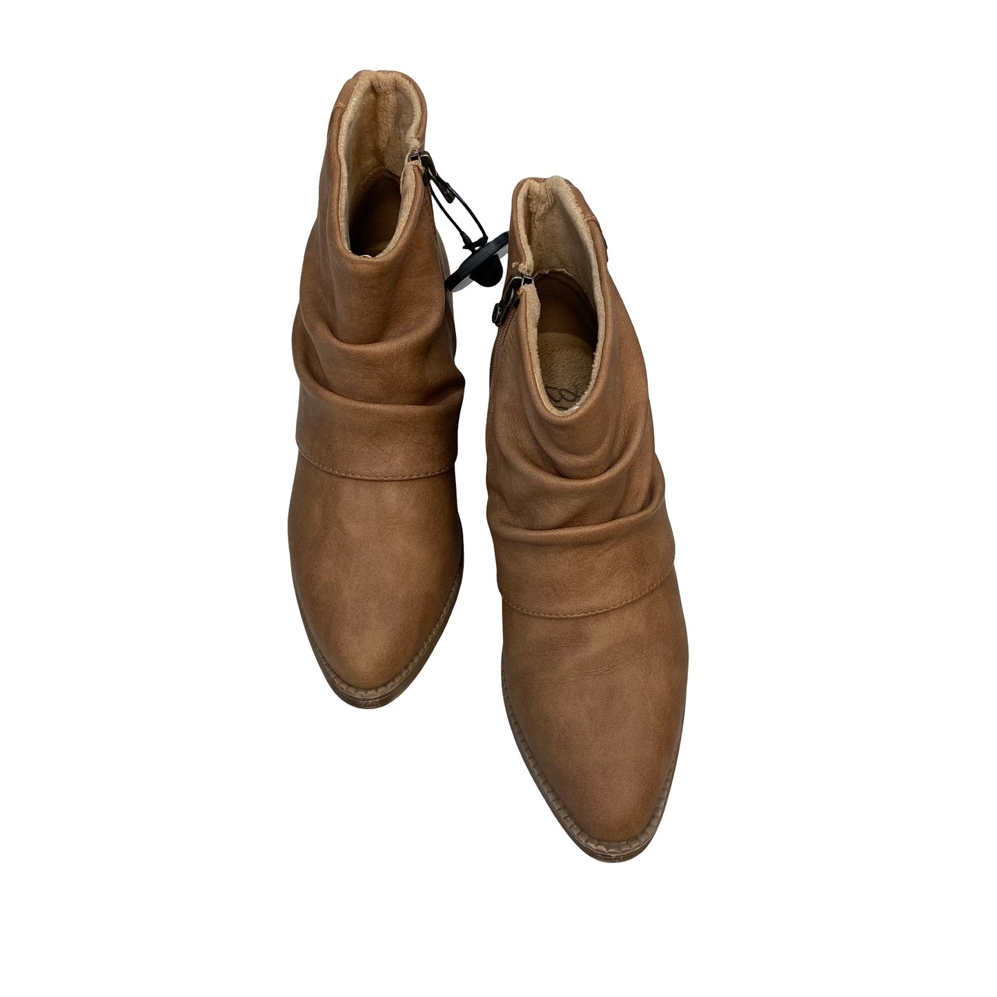 Boots Ankle Heels By Blowfish In Brown, Size:7