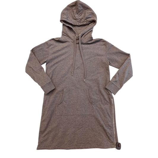 Sweatshirt Hoodie By Garnet Hill In Grey, Size:S