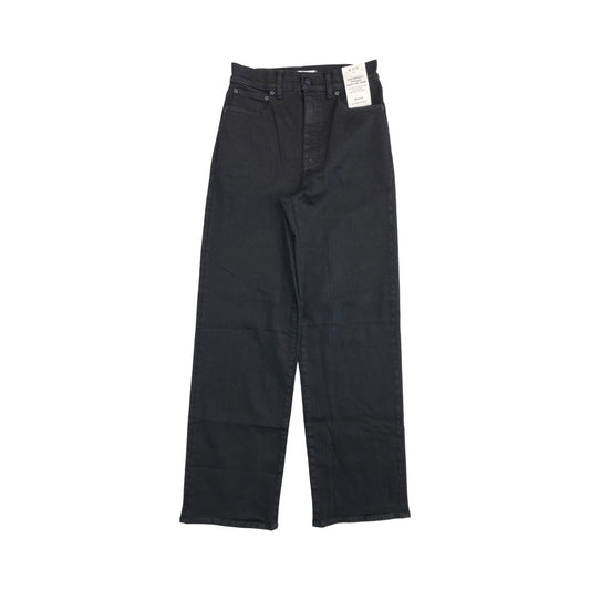 Jeans Straight By Madewell In Black Denim, Size:4L