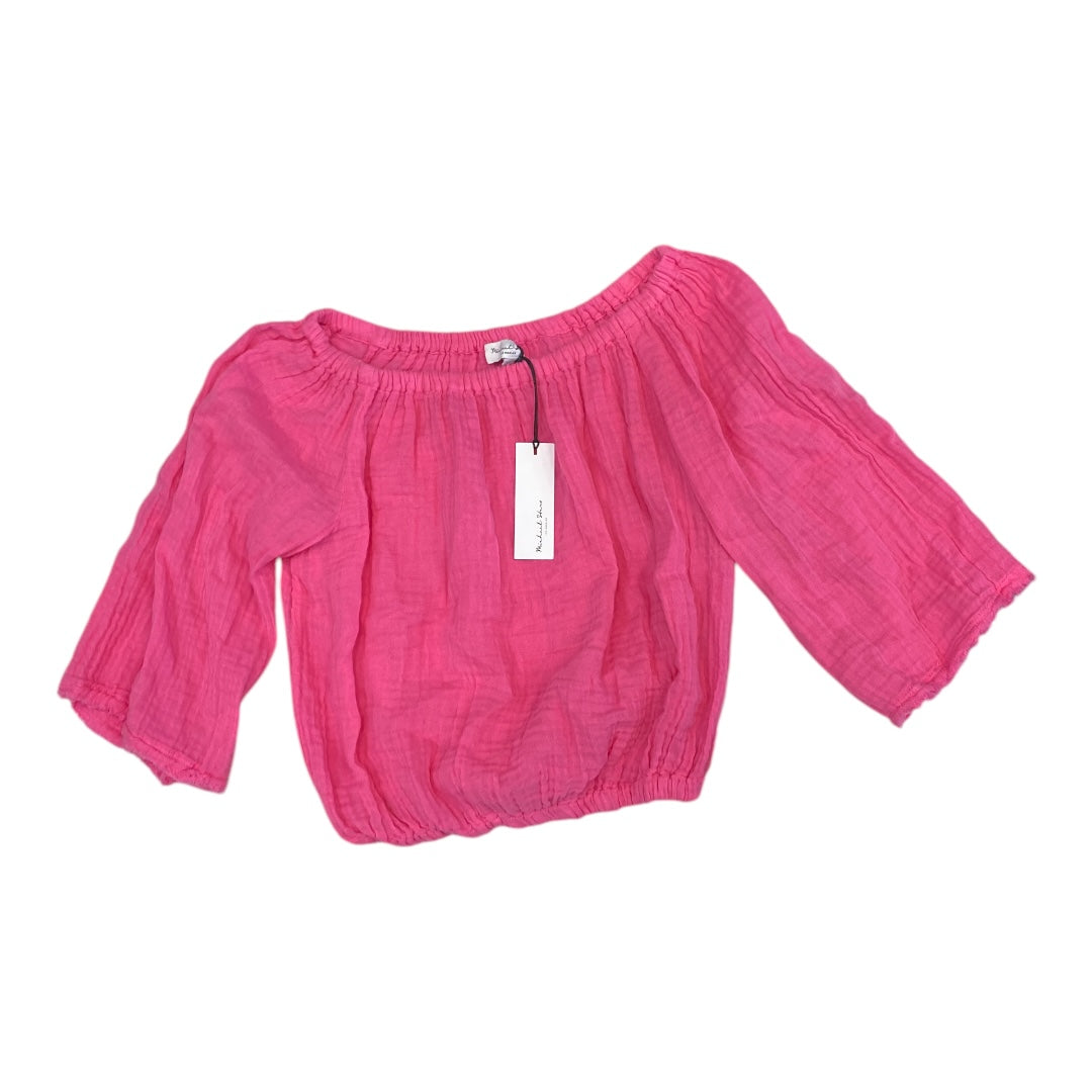 Top Ls By Michael Stars In Pink, Size:Xs