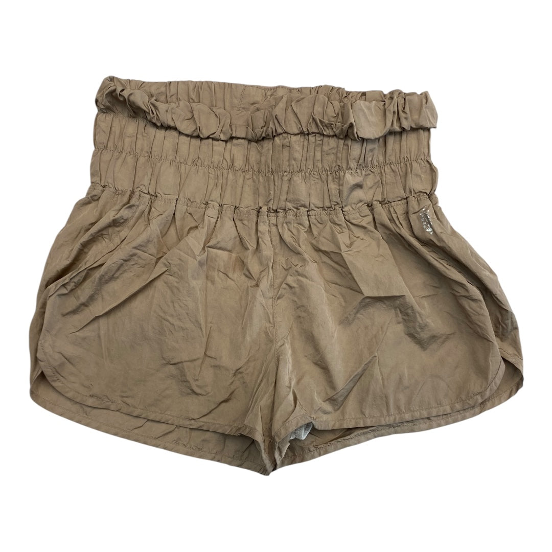 Athletic Shorts By Free People In Brown, Size:M