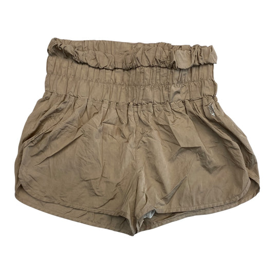 Athletic Shorts By Free People In Brown, Size:M