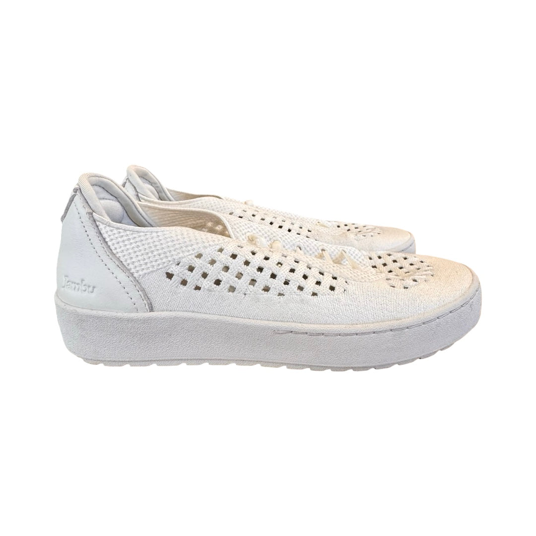 Shoes Athletic By Jambu In White, Size:8