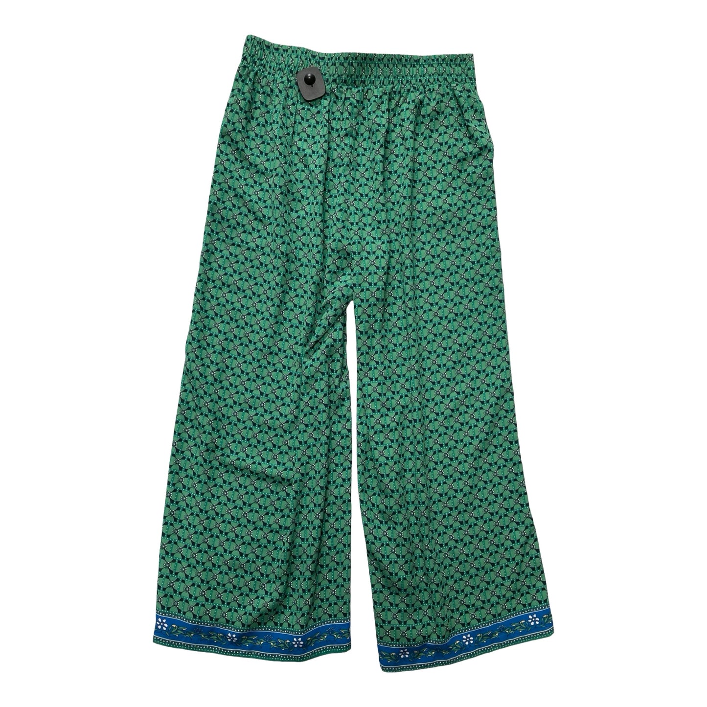 Pants Cropped By Max Studio In Green, Size:M