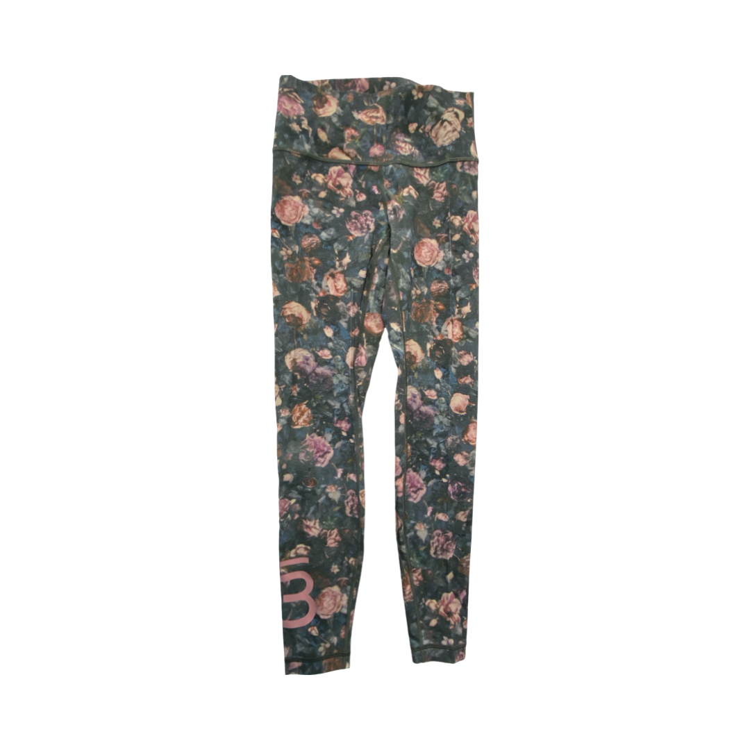 Athletic Leggings By Lululemon In Multi, Size:6