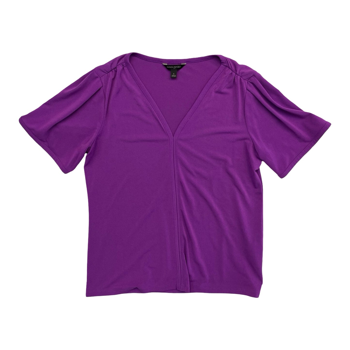 Top Ss By Banana Republic In Purple, Size:S