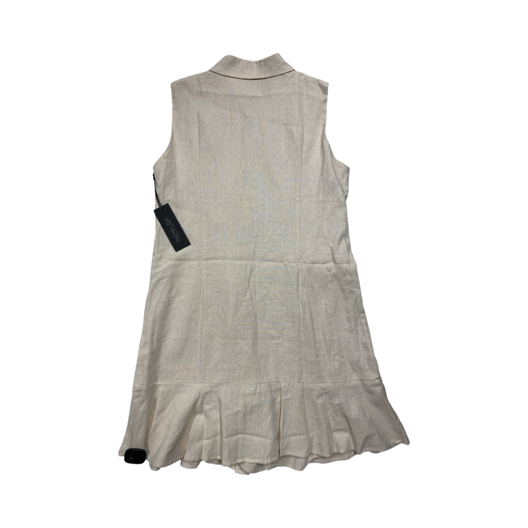 Dress Casual Midi By Rachel Zoe In Tan, Size:M