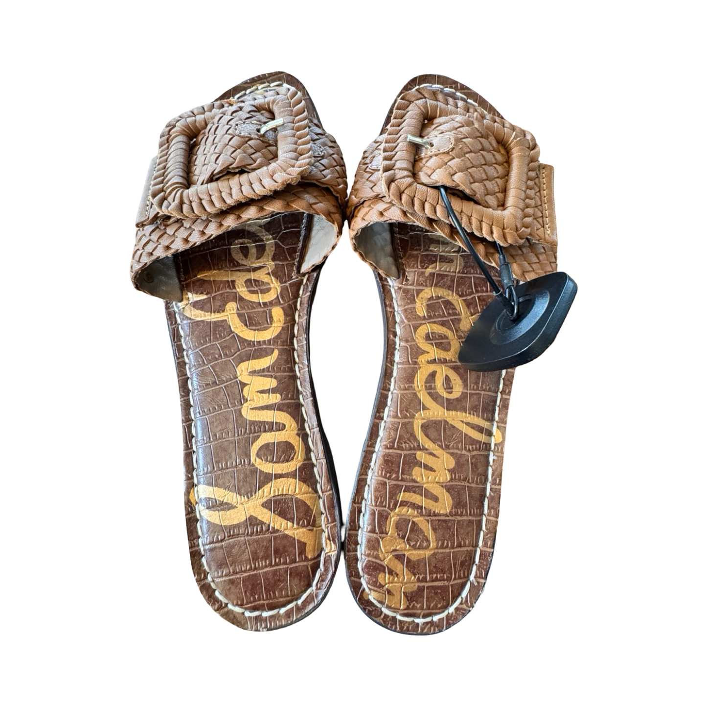 Sandals Flats By Sam Edelman In Brown, Size:7