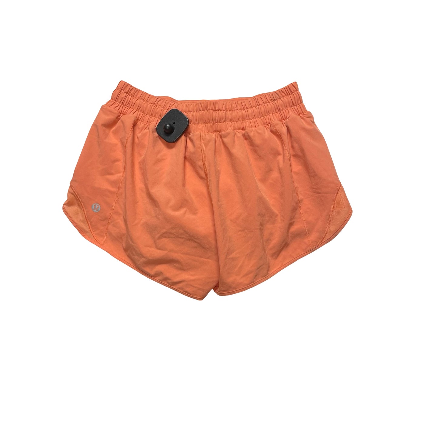 Athletic Shorts By Lululemon In Orange, Size:4