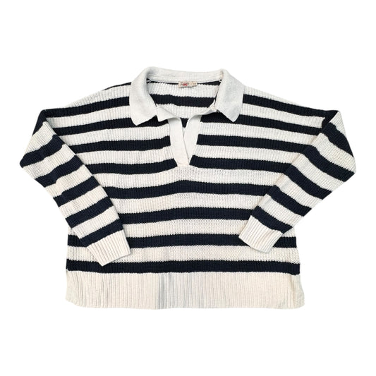 Sweater By FAHERTY In Striped Pattern, Size:M
