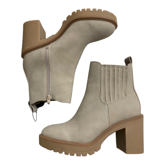 Boots Ankle Heels By Dolce Vita In Cream, Size:9.5