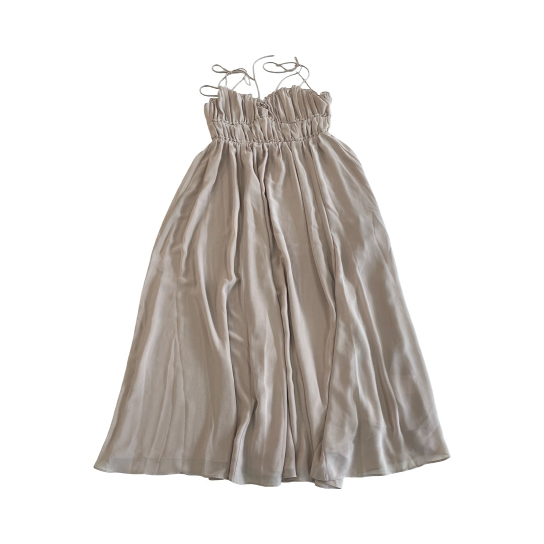 Dress Party Long By Reformation In Tan, Size:0