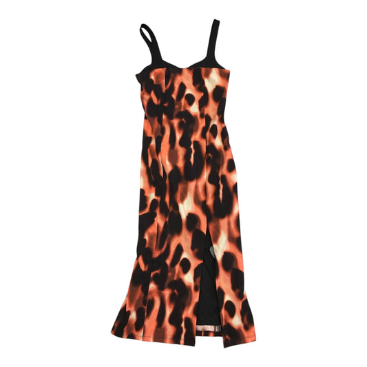 Dress Party Midi By Rachel Roy In Black & Orange, Size:S