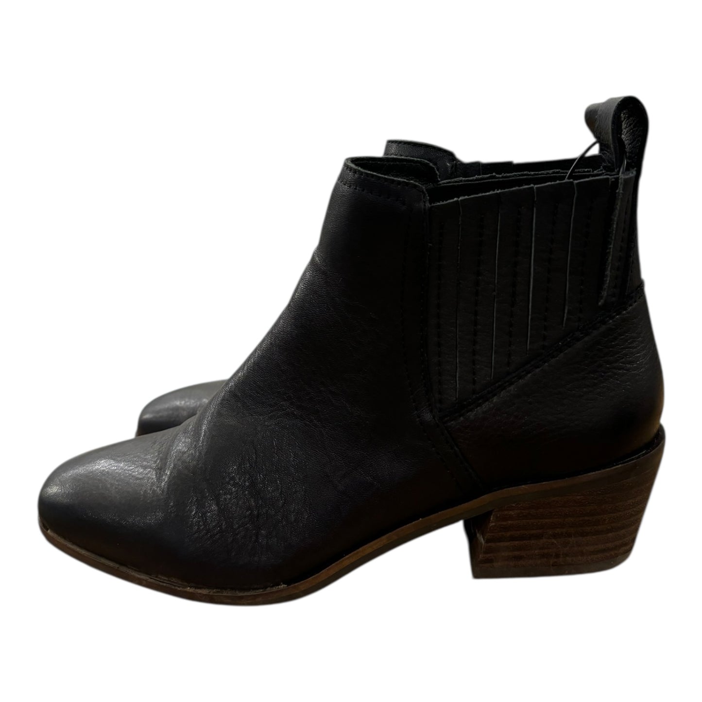 Boots Ankle Heels By Lucky Brand In Black, Size:7.5