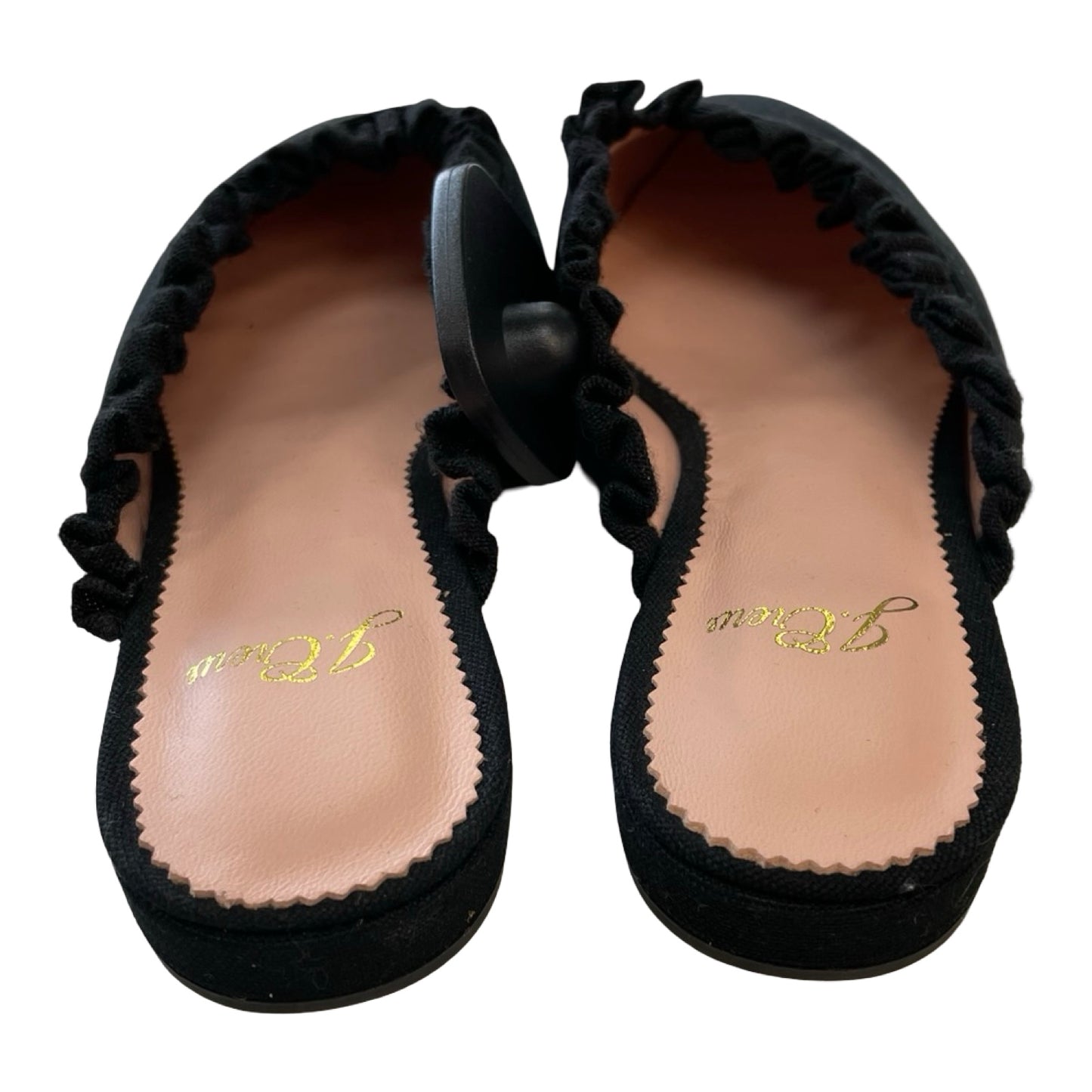 Shoes Flats By J. Crew In Black, Size:5