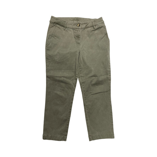 Pants Cropped By Tommy Bahama In Green, Size:4