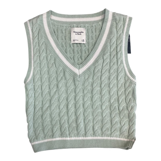 Top Sleeveless By Abercrombie And Fitch In Green, Size:M