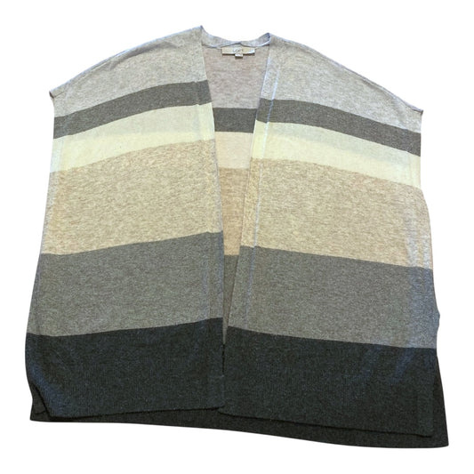 Sweater Cardigan By Loft In Grey, Size:Xs