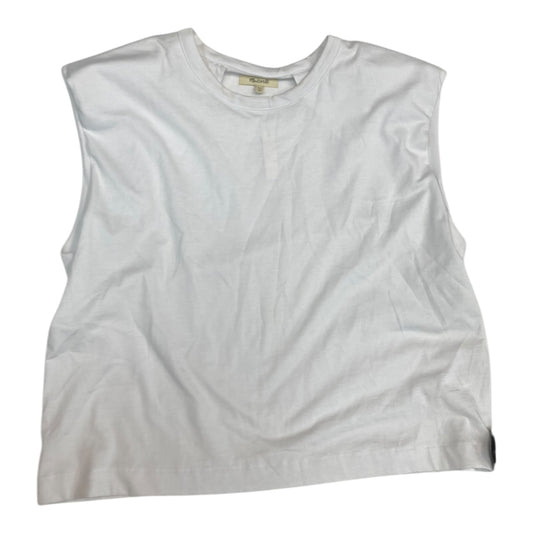 Top Sleeveless By Madewell In White, Size:Xl