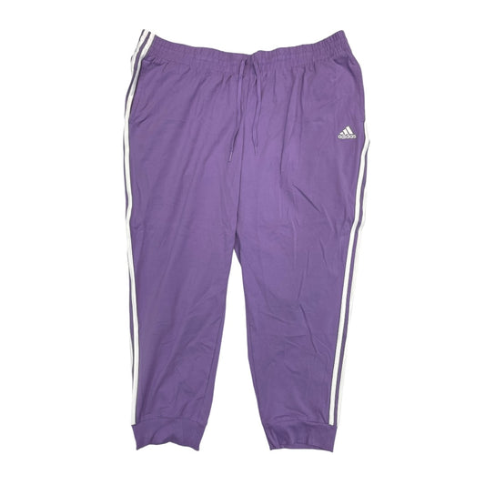 Athletic Pants By Adidas In Purple, Size:3X