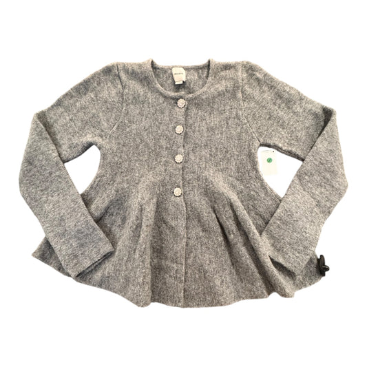 Sweater Cardigan By Maeve In Grey, Size:Xs