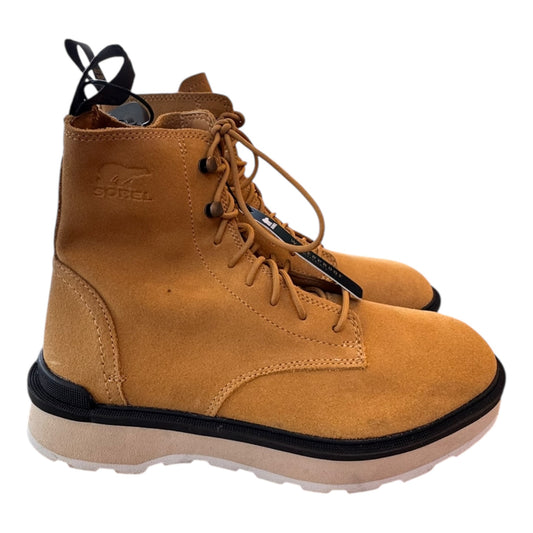 Waterproof Boots Designer By Sorel In Brown, Size:7.5