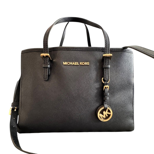 Handbag Designer By Michael Kors In Black, Size:Medium