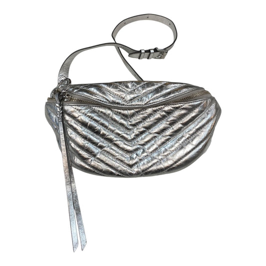Belt Bag Designer By Rebecca Minkoff In Silver, Size:Large