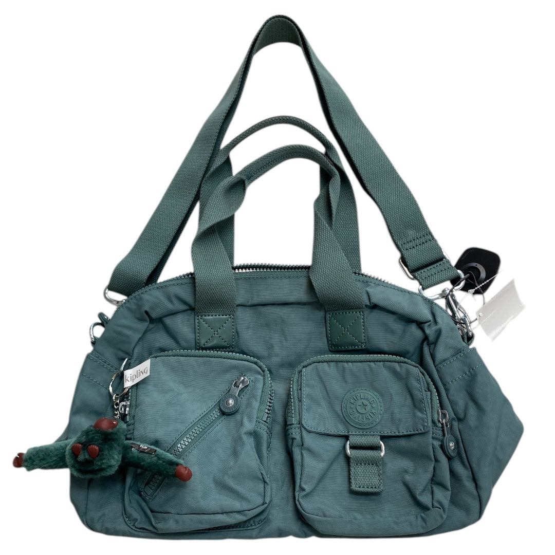 Handbag By Kipling In Green, Size:Medium