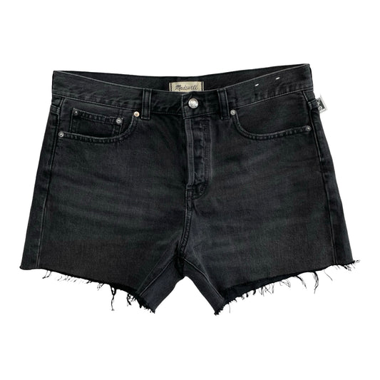 Shorts By Madewell In Black Denim, Size:6