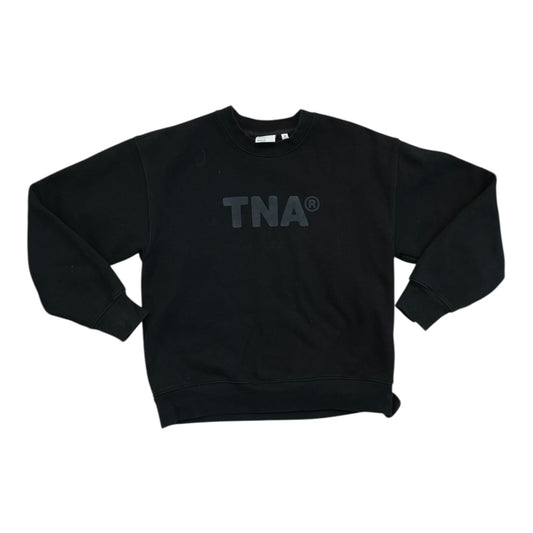 Sweatshirt Crewneck By Tna In Black, Size:M