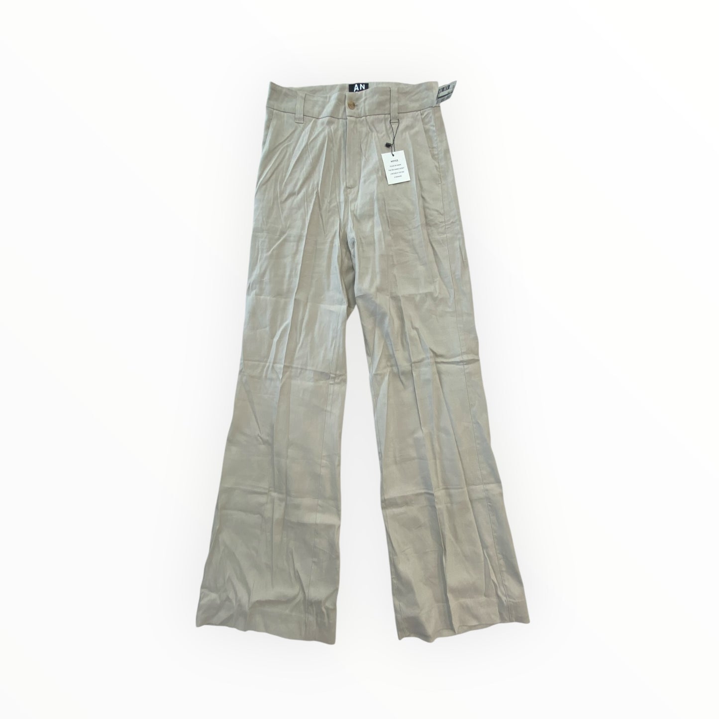 Pants Linen By AN+R In Tan, Size:M