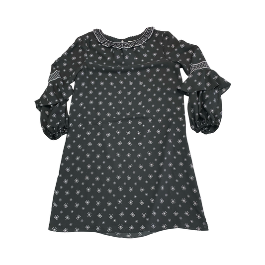 Dress Casual Midi By Max Studio In Black & White, Size:Xs